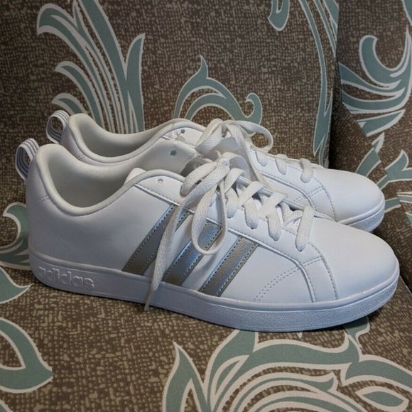 adidas Shoes - adidas VS Advantage BB7248 White and Silver